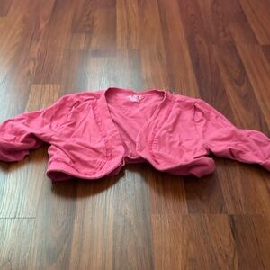 Place Raspberry V-Neck Top